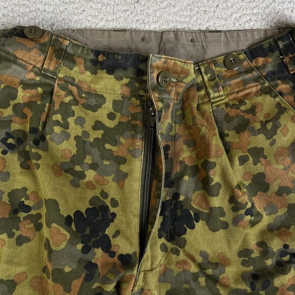 German DEU Scharrer German Army Pants Mens 34x29 Green Camo UGB LHBw 1004503 - Picture 4 of 11
